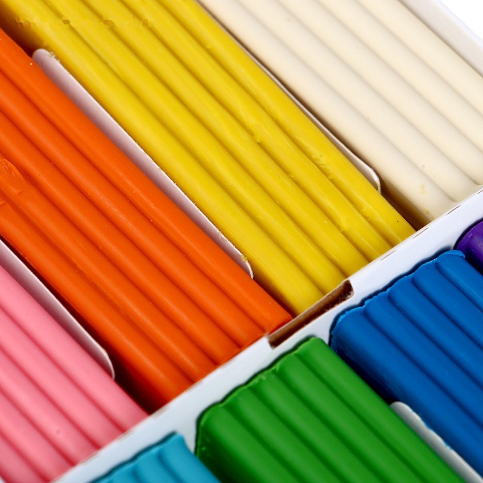 Пластилин 12 цветов 240 г 