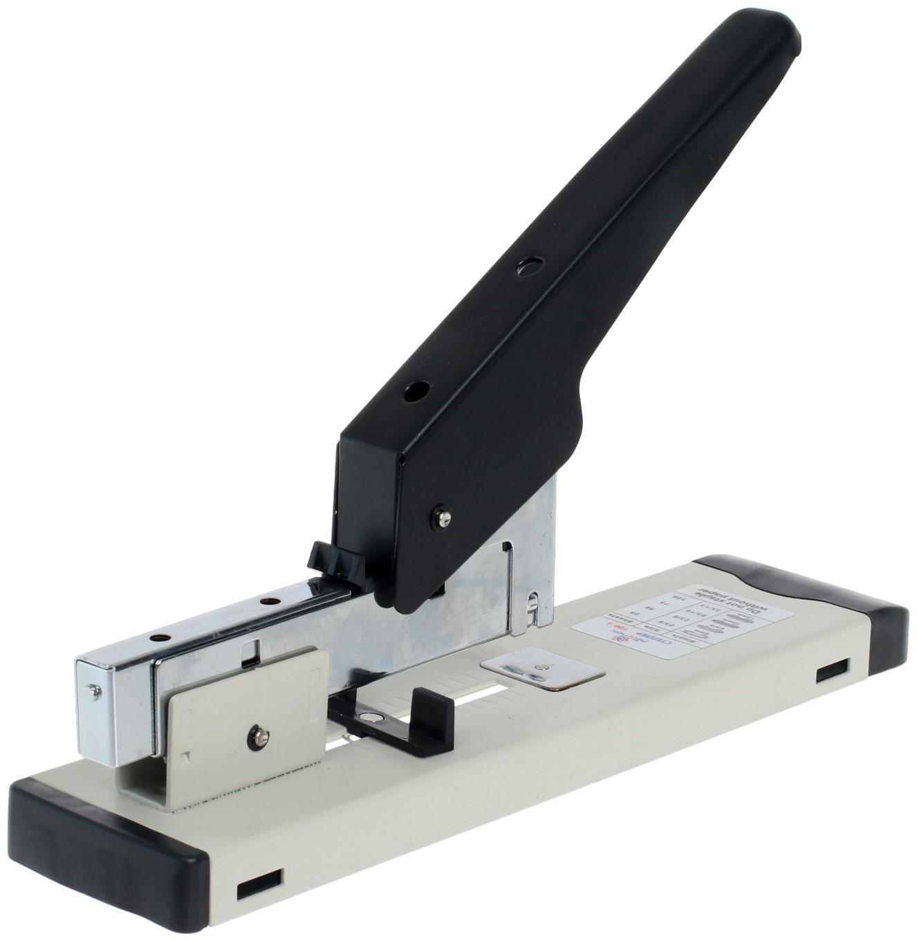 Степлер мощный 100 листов, Attomex, скобы 23/6-23/13, серый