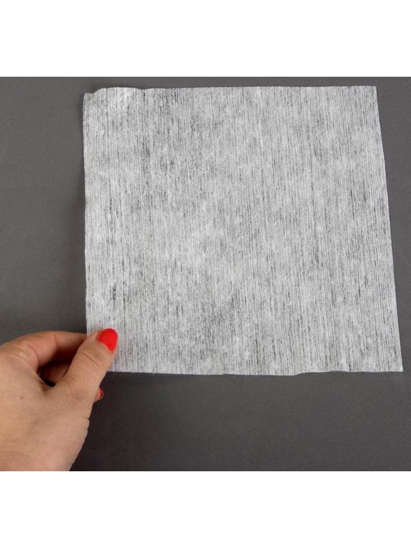 Салфетки косметические, плотность 40г/м2, 20 × 20 см, 100 шт