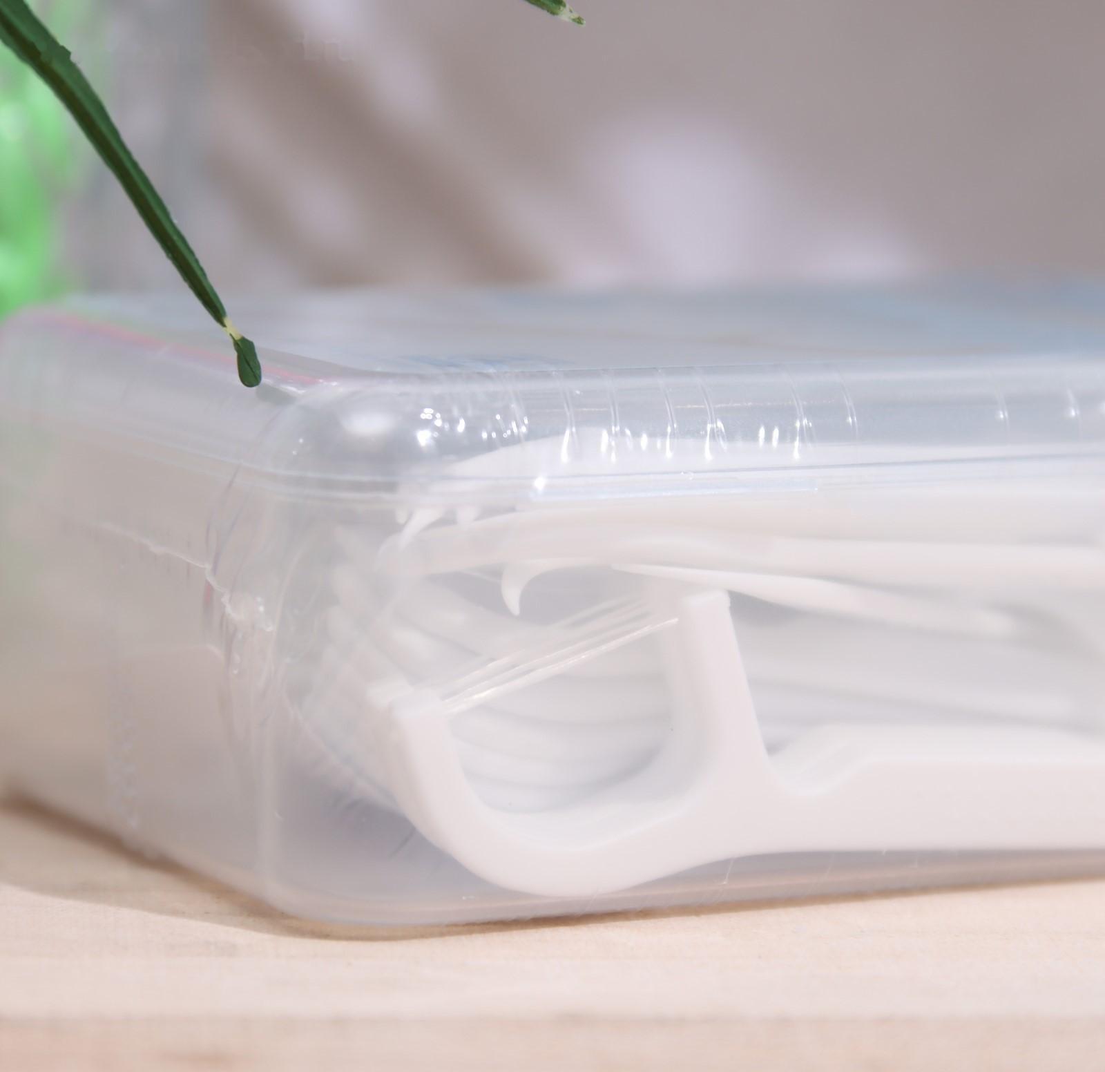 Зубная нить Silcamed dental proff system в пластиковом держателе