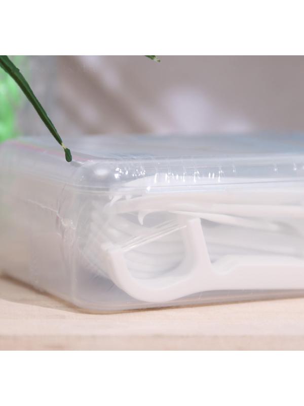 Зубная нить Silcamed dental proff system в пластиковом держателе