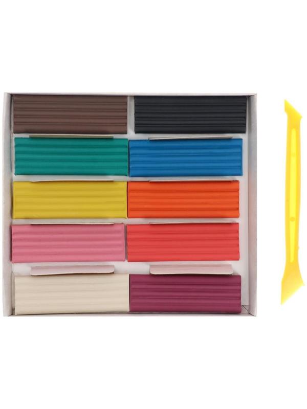 Пластилин Calligrata, 10 цветов, 150 г