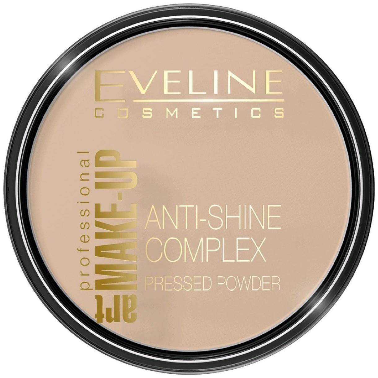 Пудра для лица Eveline Anti-Shine Complex, матирующая, тон 31 прозрачный