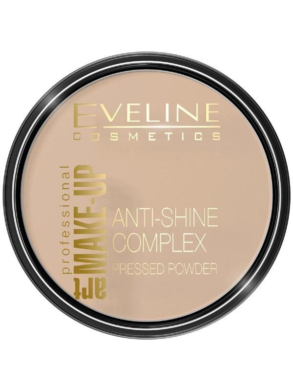 Пудра для лица Eveline Anti-Shine Complex, матирующая, тон 31 прозрачный