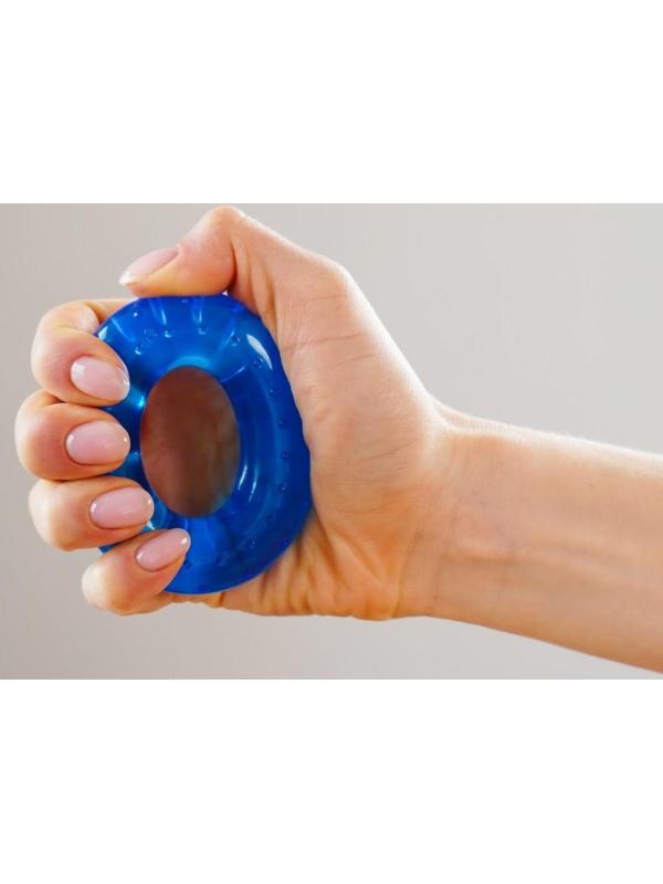 Эспандер кистевой 7 см, нагрузка 30 кг, цвет синий