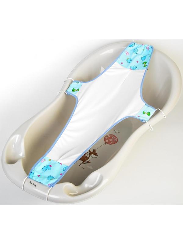 Гамак для купания новорожденных, сетка для ванночки детской, «Куп-куп», 80 см, цвет розовый