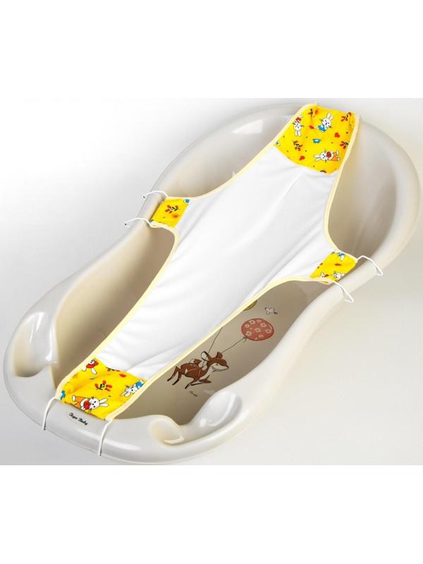 Гамак для купания новорожденных, сетка для ванночки детской, «Куп-куп», 80 см, цвет розовый