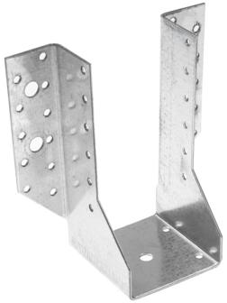 Опора бруса  76х155 OBR R, открытая, цинк, 1 шт.