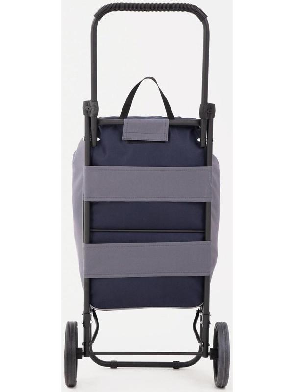 Сумка-тележка хозяйственная на шнуре, цвет синий