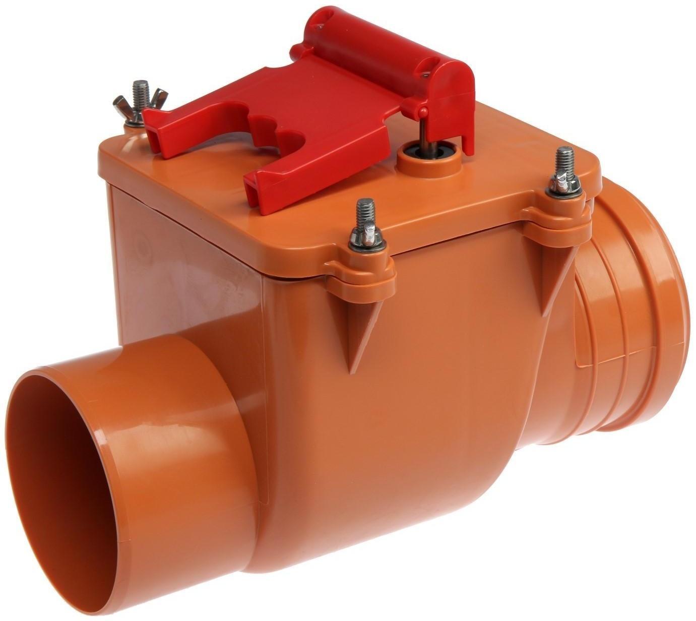 Обратный клапан FLEXTRON, d=110 мм, наружный