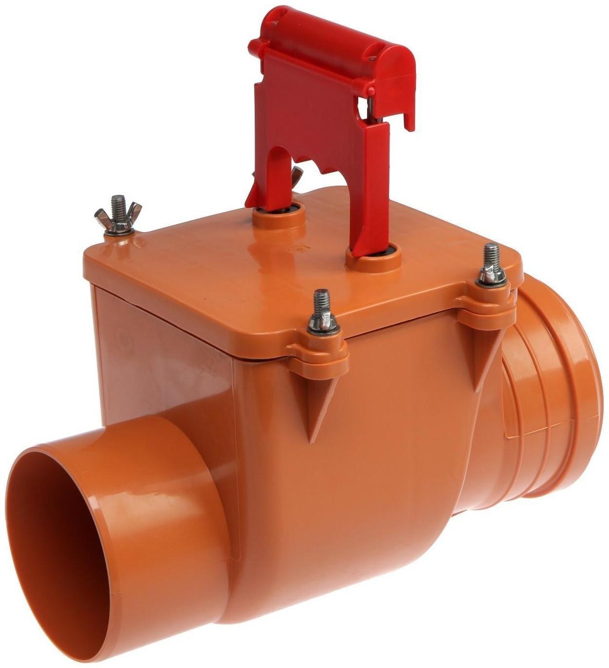 Обратный клапан FLEXTRON, d=110 мм, наружный