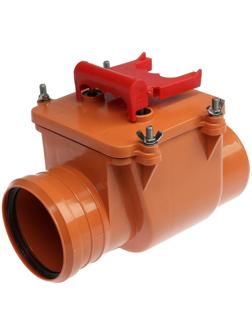 Обратный клапан FLEXTRON, d=110 мм, наружный