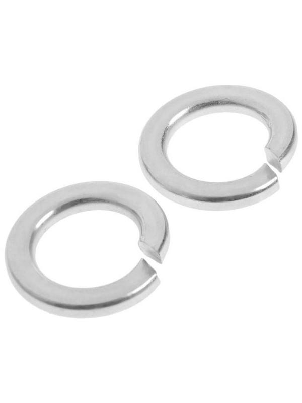 Шайба 20 пружинная, гровер, DIN 127B, цинк, уп. 2 шт.