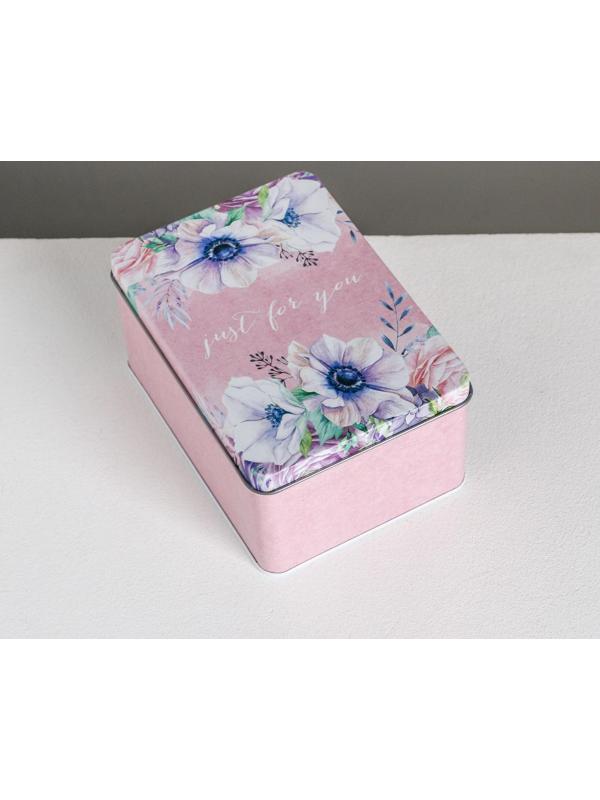 Набор подарочных жестяных коробок «Just for you», 26 х 18,5 х 9 см