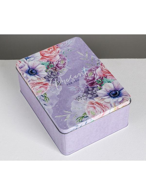 Набор подарочных жестяных коробок «Just for you», 26 х 18,5 х 9 см