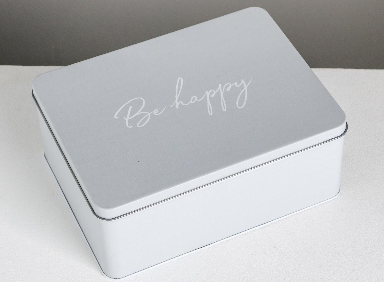 Набор подарочных жестяных коробок «Present», 26 х 18,5 х 9 см