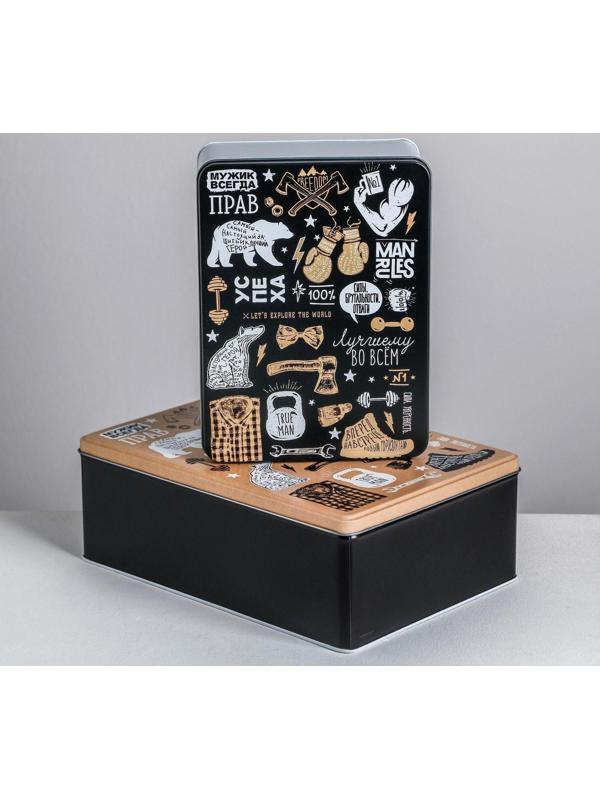 Набор подарочных жестяных коробок «Успеха», 26 х 18,5 х 9 см