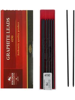 Грифели для цанговых карандашей Koh-i-noor 4190/07 В, 2,0 мм, 12 штук в упаковке