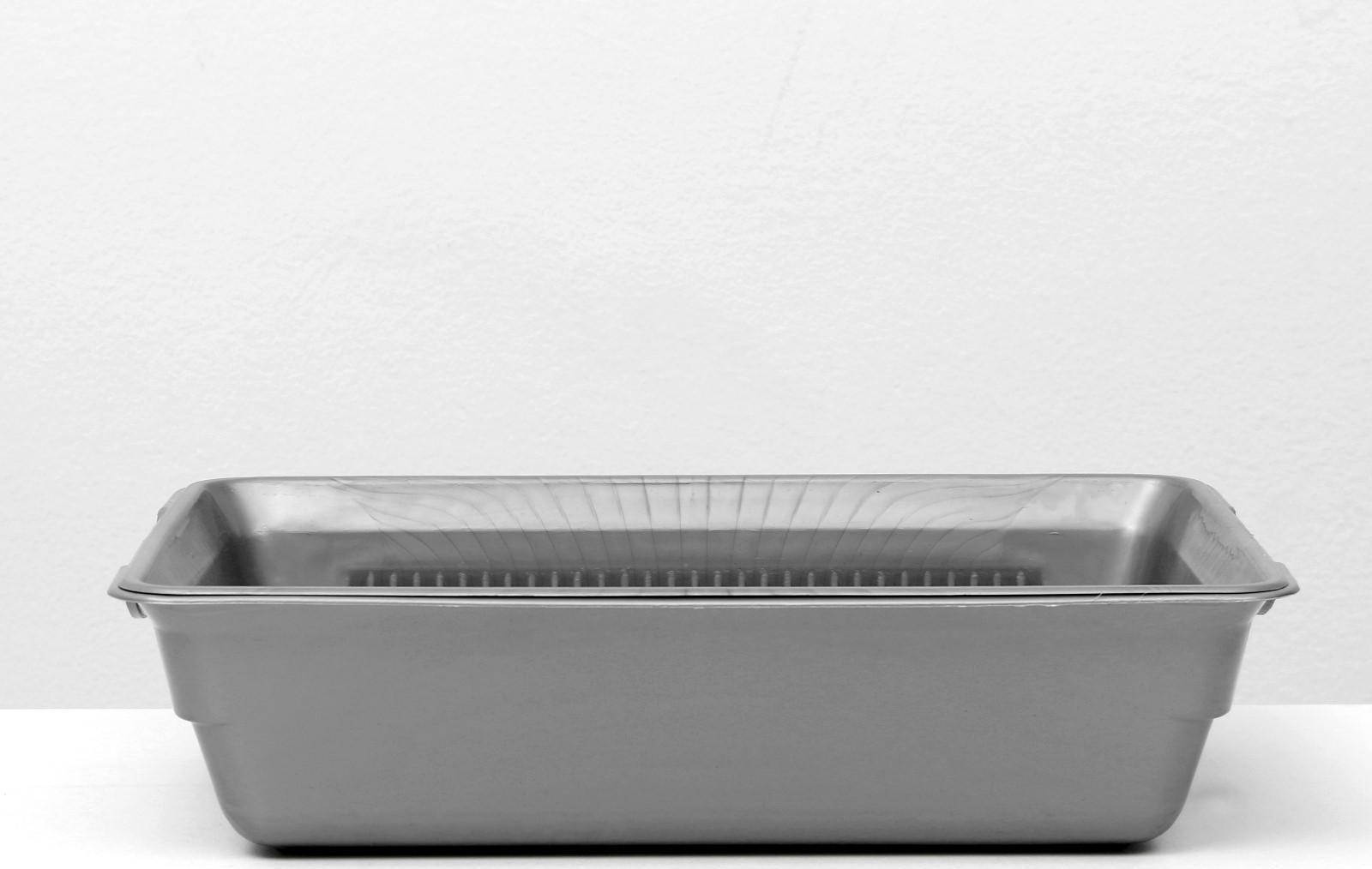 Туалет глубокий с сеткой 36 х 25 х 9 см, серый