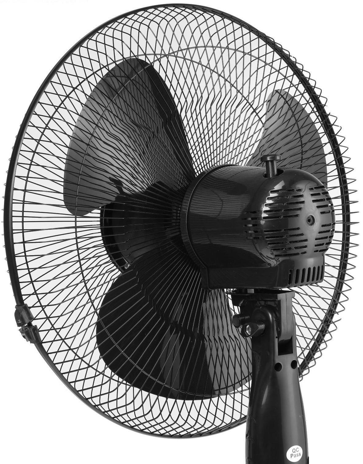 Вентилятор Centek CT-5015 Black, напольный, 40 Вт, 43 см, 3 скорости, чёрный