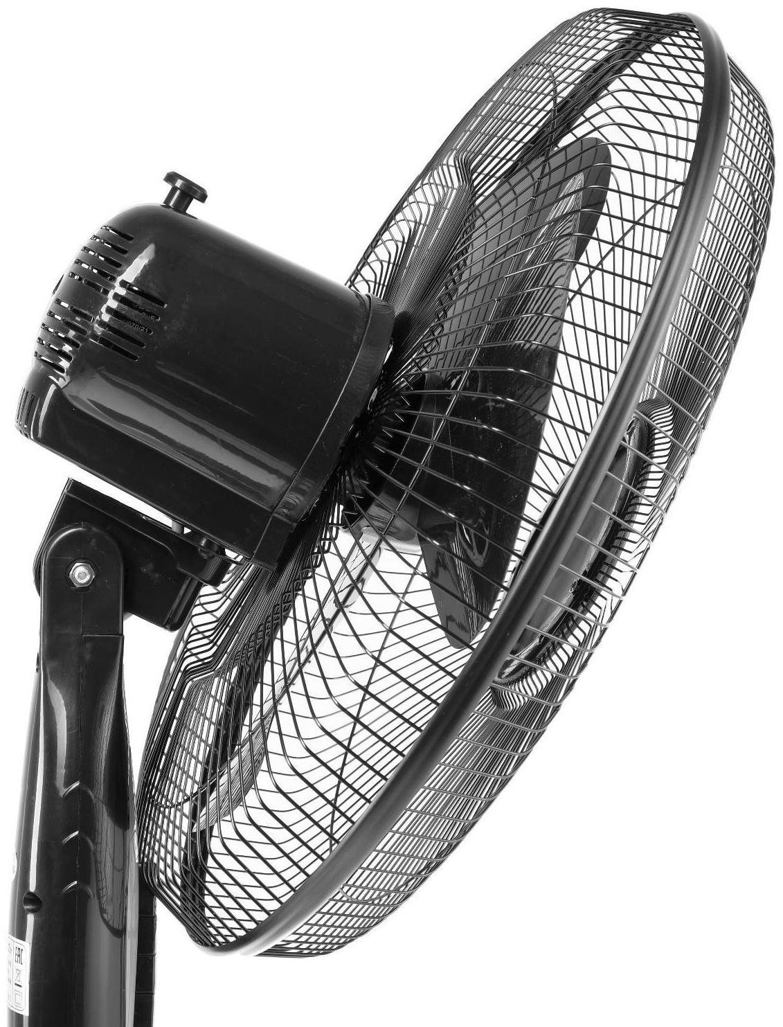 Вентилятор Centek CT-5015 Black, напольный, 40 Вт, 43 см, 3 скорости, чёрный