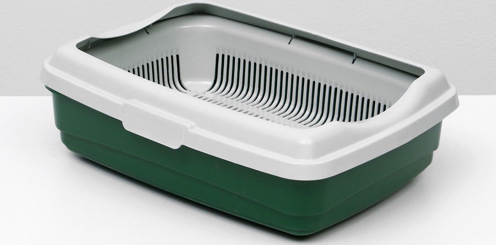 Лоток большой с сеткой и бортиком Atlantis 