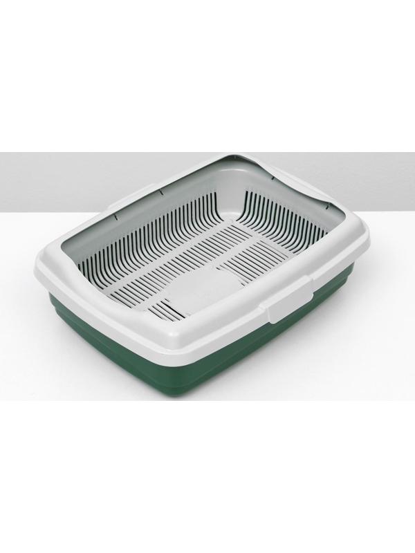 Лоток большой с сеткой и бортиком Atlantis 