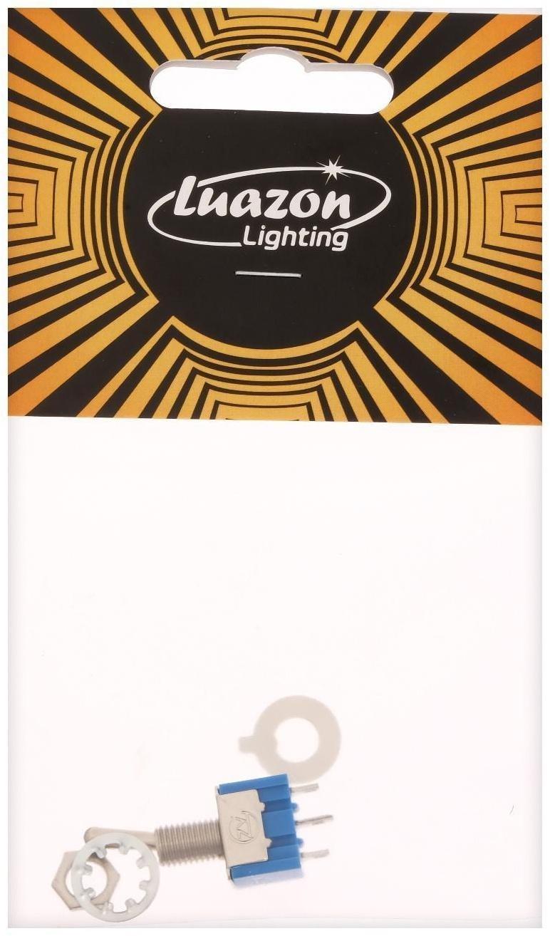 Тумблер, 250 В, 3 А, ON-OFF-ON, 3с, малый, розничная упаковка.