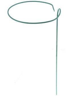 Кустодержатель для клубники, d = 20 см, h = 25 см, ножка d = 0.3 см, металл, зелёный, Greengo