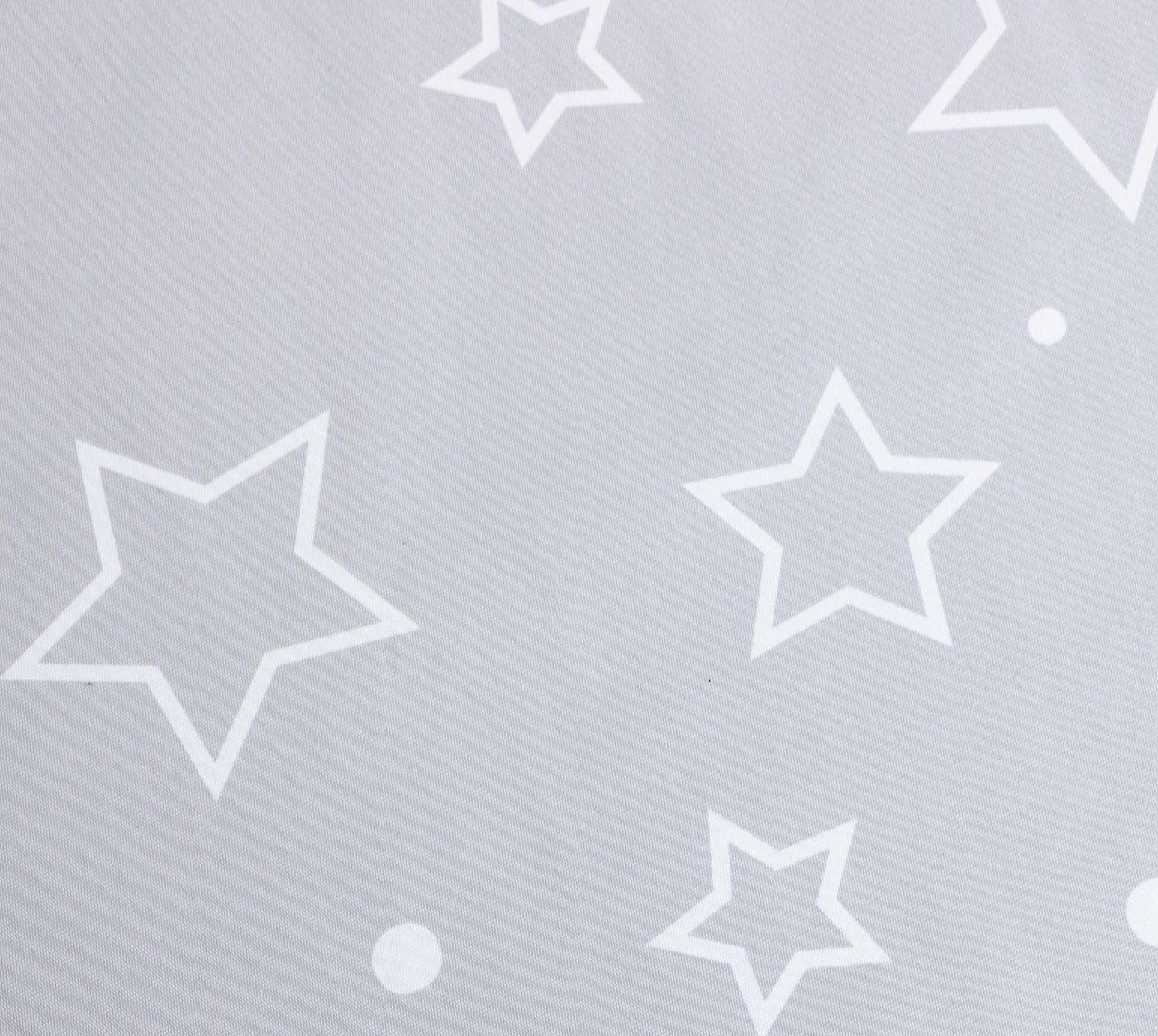 Покрывало Этель Grey star, 150*215 см, 100% хлопок