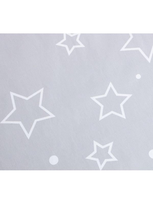 Покрывало Этель Grey star, 150*215 см, 100% хлопок