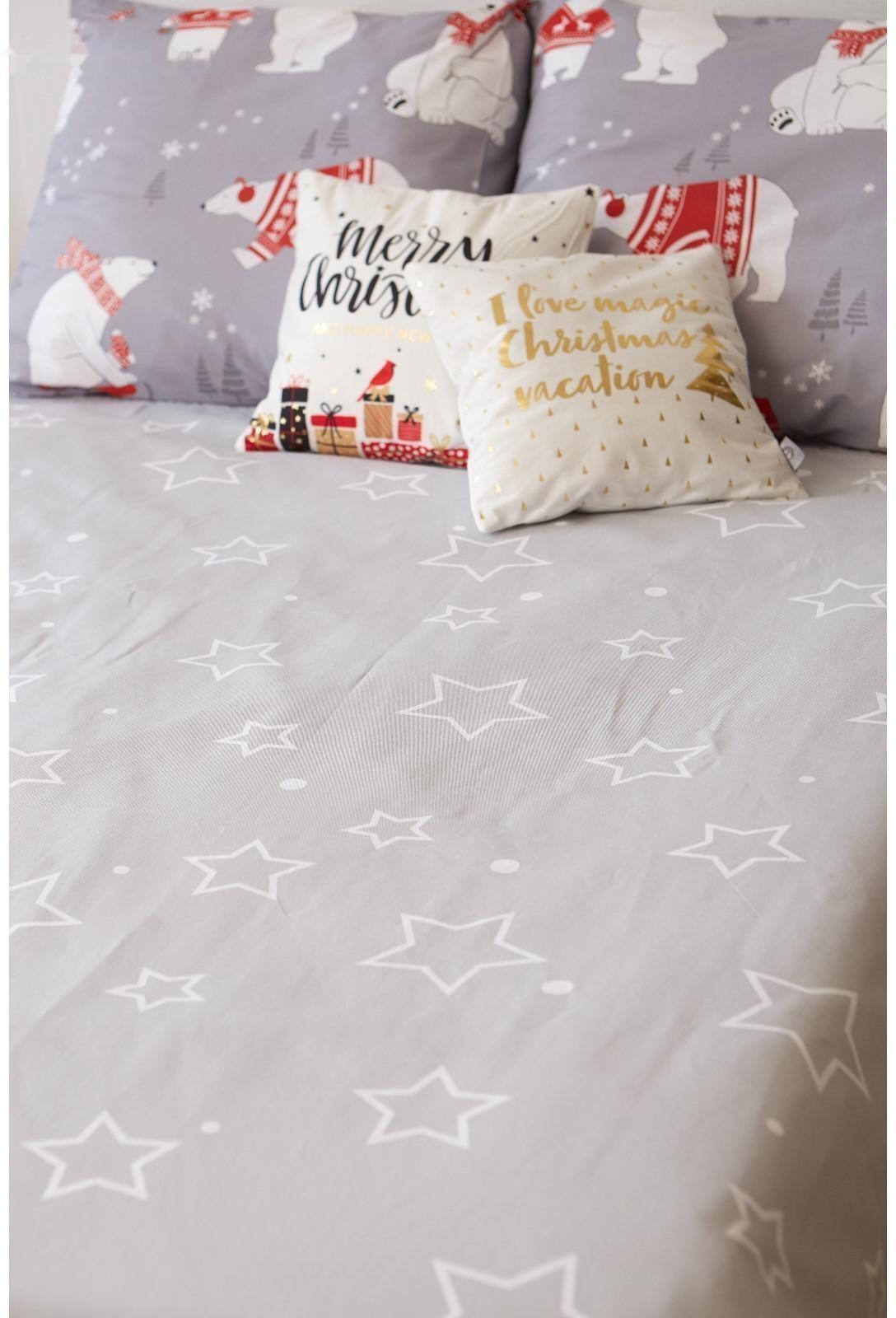 Покрывало Этель Grey star, 200*215 см, 100% хлопок