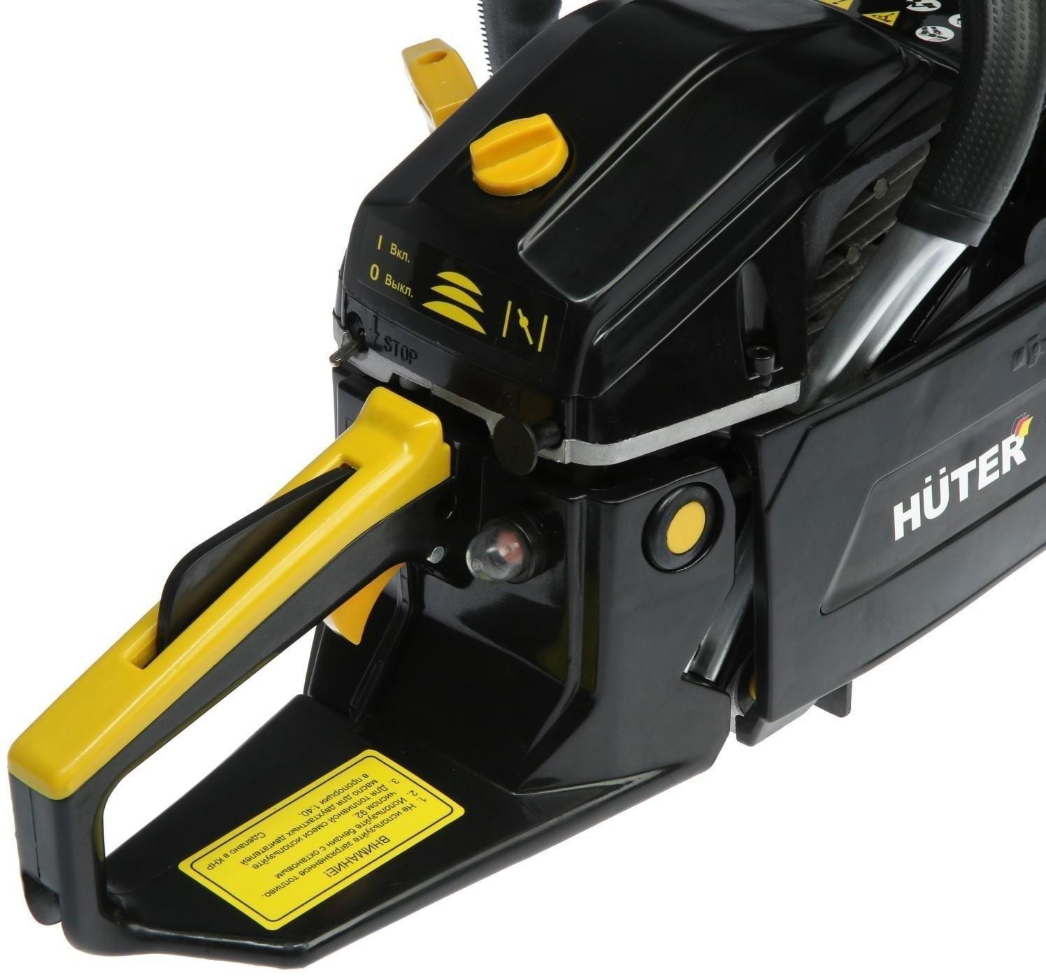 Бензопила Huter BS-52, 2Т, 2.8 кВт, 3.8 л.с., 20