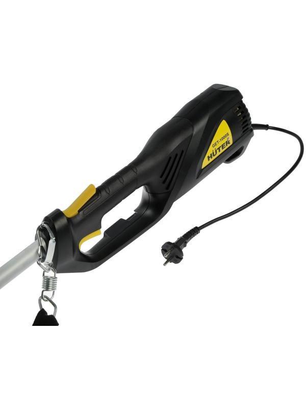 Триммер электрический Huter GET-1000S, 1000 Вт, 8000 об/мин, разборная штанга + ЛЕСКА