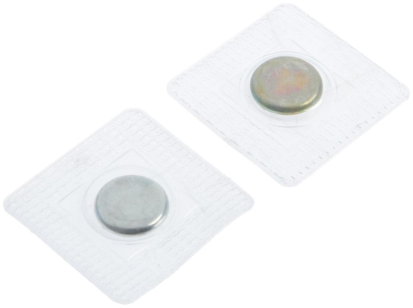 Магнит неодимовый для авто, d 12 мм, набор 2 шт