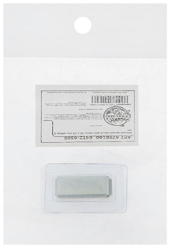 Магнит неодимовый для авто, 25 х 10 мм, набор 2 шт