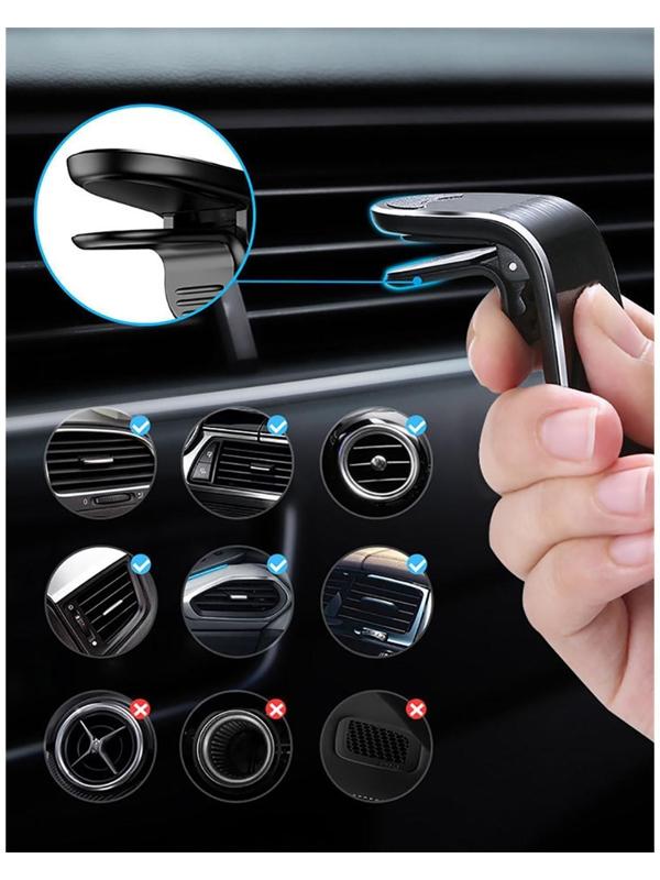 Держатель телефона Cartage в дефлектор, универсальный, магнитный