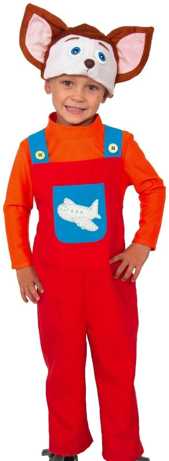 Карнавальный костюм «Малыш», полукомбинезон, шапочка, р. 28-30, рост 104-110 см