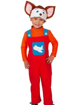 Карнавальный костюм «Малыш», полукомбинезон, шапочка, р. 28-30, рост 104-110 см