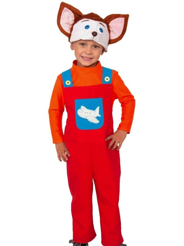 Карнавальный костюм «Малыш», полукомбинезон, шапочка, р. 28-30, рост 104-110 см