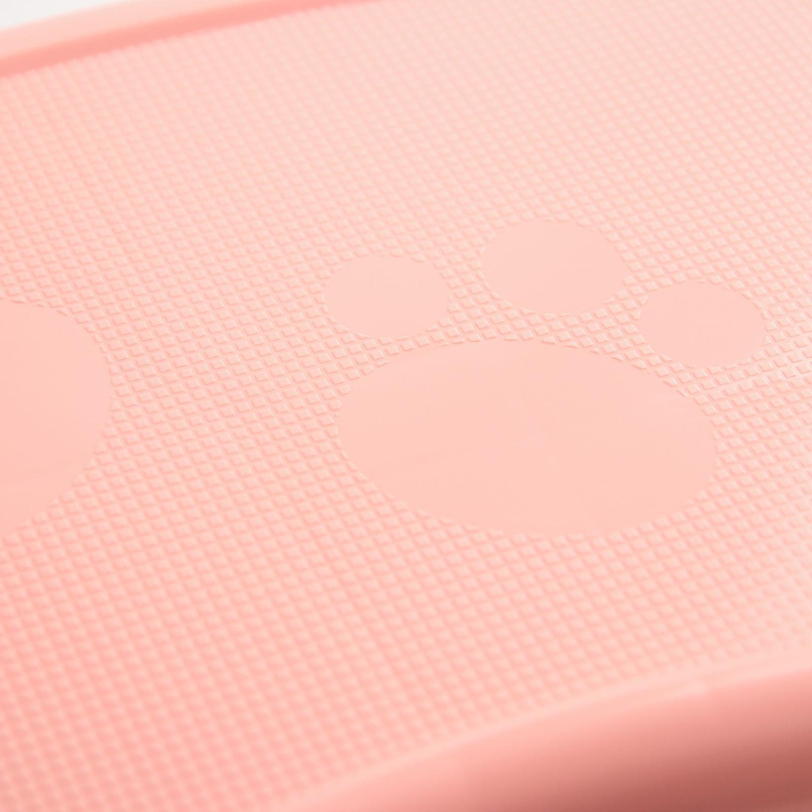 Детский табурет-подставка, цвет светло-розовый