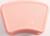 Детский табурет-подставка, цвет светло-розовый