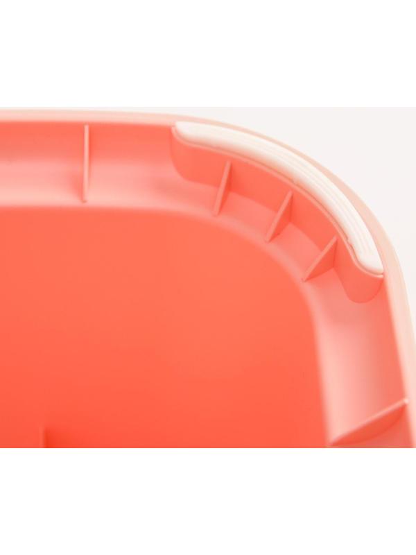 Детский табурет-подставка, цвет светло-розовый