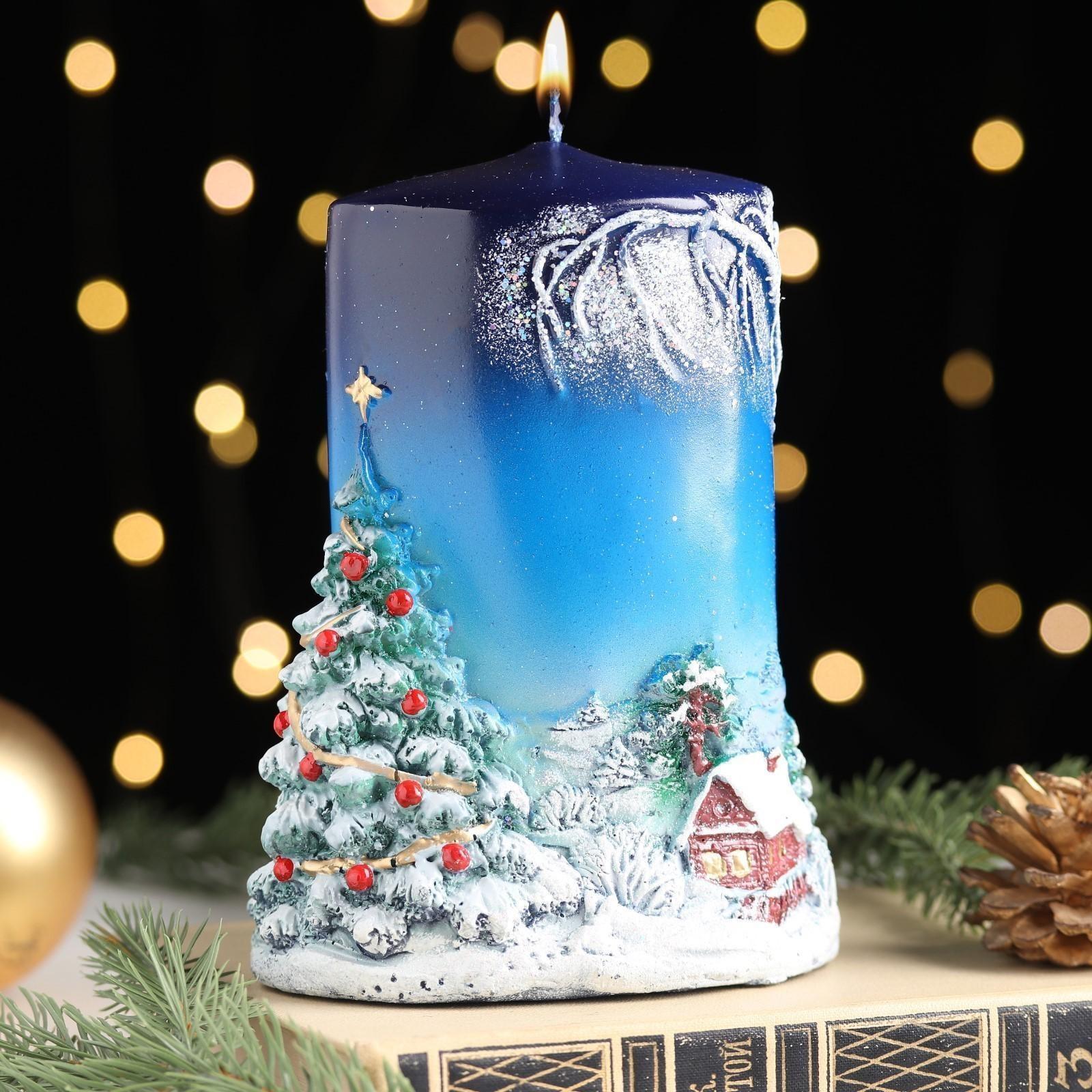 Свеча - цилиндр 