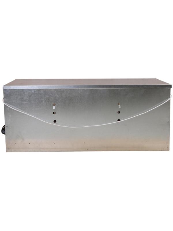 Брудер для цыплят, 100 × 40 × 45 см, с поддоном, кормушкой и поилкой, металлический