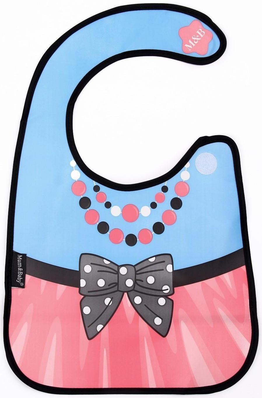 Нагрудник для кормления «ТРЕНД. Принцессы» непромокаемый на липучке, МИКС