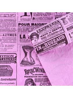 Бумага эколюкс «Газета», 0,7 х 5 м