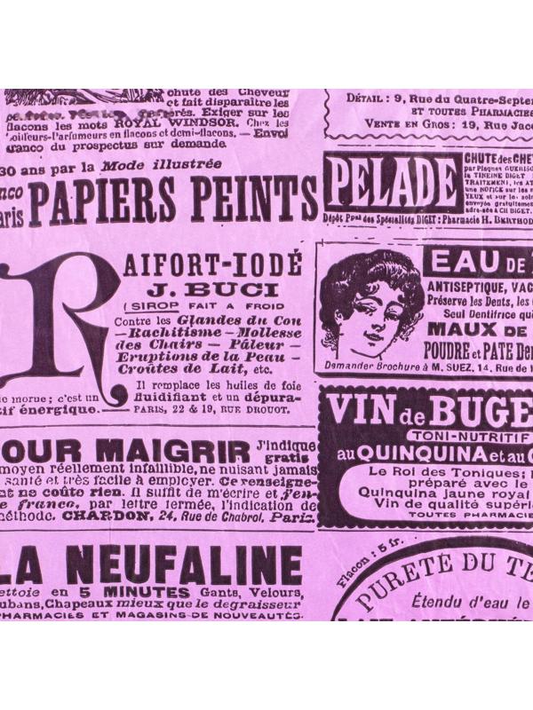 Бумага эколюкс «Газета», 0,7 х 5 м