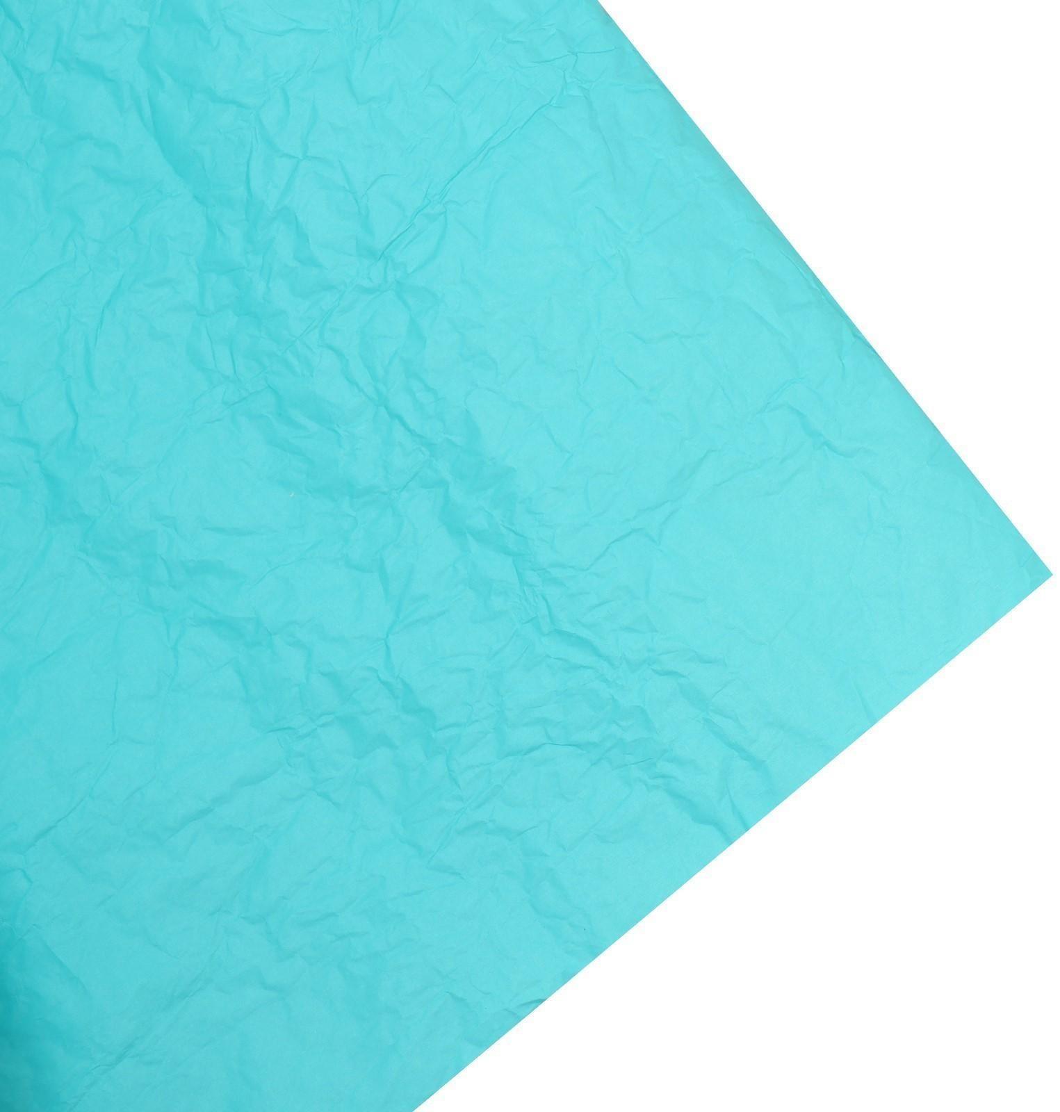 Бумага эколюкс «Бирюзовый», 0,7 х 5 м