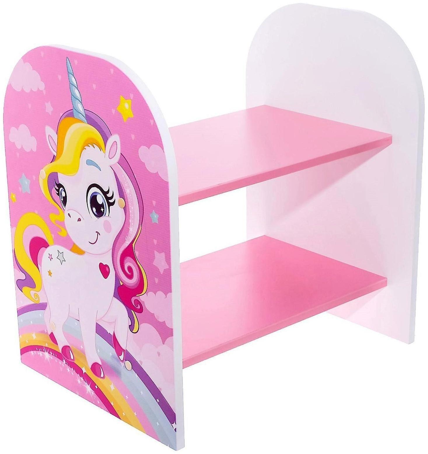 Стеллаж «Давай дружить», цвет розовый, 532 × 400 × 550 мм